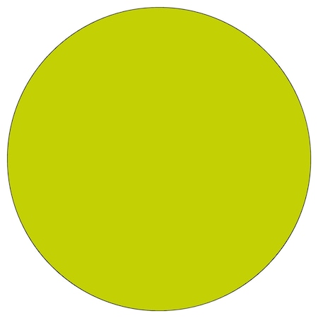 Sign Solutions Usa Diamond Grade Cubed Fluorescent Reflective DG3 Double Sided .100 30 in. Circle Sheeted Blank FYG US10DFG30CIRDBLBLANK